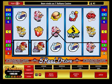 Mega Moolah 5 Reel Drive Online Casino Slot Game.